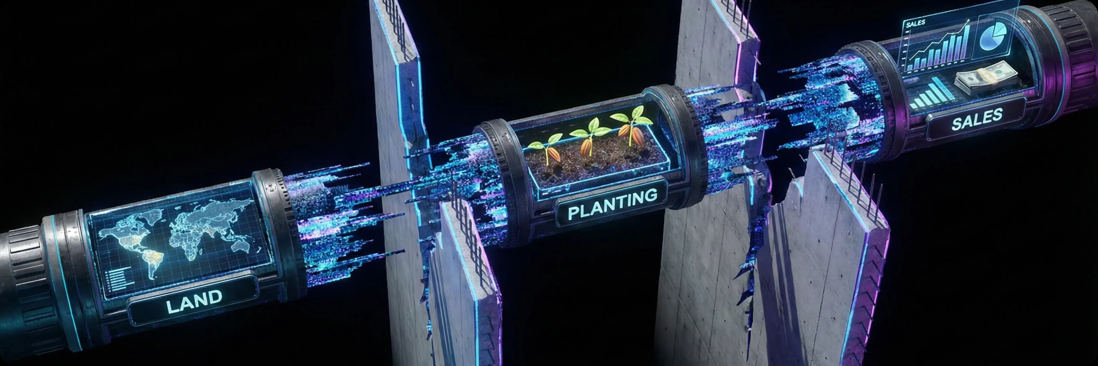 From Land to Sales: Data Lived in Silos